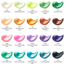 Cargar imagen en el visor de la galería, Acrylic Paint, Iridescent Harmony Tones, 2oz Bottles- Set of 20