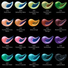 Cargar imagen en el visor de la galería, Acrylic Paint, Iridescent Harmony Tones, 2oz Bottles- Set of 20