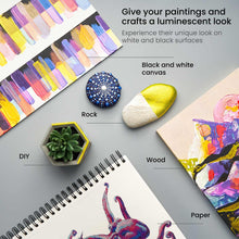 Cargar imagen en el visor de la galería, Arteza - Pintura acrílica iridiscente, botellas de 60 ml - Juego de 10