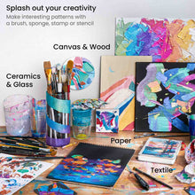 Cargar imagen en el visor de la galería, Arteza - Pintura acrílica perlada, botellas de 2 oz - Juego de 14