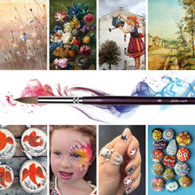 將圖片載入圖庫檢視器 Artbrushes - juego de pinceles de punta redonda