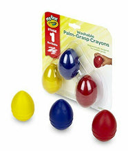 Lade das Bild in den Galerie-Viewer, Crayola My First Toddler Crayons, Washable Palm Grip Crayons, 3 Count