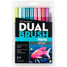 Cargar imagen en el visor de la galería, TOMBOW DUAL BRSH PEN/10 TROPICAL