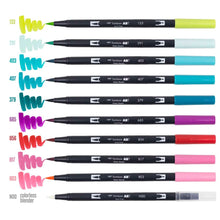 Cargar imagen en el visor de la galería, TOMBOW DUAL BRSH PEN/10 TROPICAL