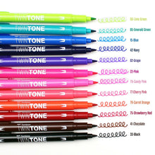 Charger l'image dans la galerie, Tombow - Juego de 12 rotuladores Twintone - Bright