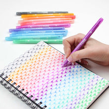 Cargar imagen en el visor de la galería, Tombow - Juego de 12 rotuladores Twintone - Pastel