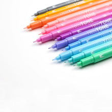 Cargar imagen en el visor de la galería, Tombow - Juego de 12 rotuladores Twintone - Pastel