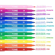 Charger l'image dans la galerie, Tombow - Juego de 12 rotuladores Twintone - Rainbow