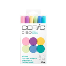 Cargar imagen en el visor de la galería, COPIC CIAO MARKER/PASTEL 6CT