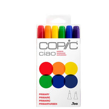 將圖片載入圖庫檢視器 COPIC CIAO MARKER/PRIMARY 6CT