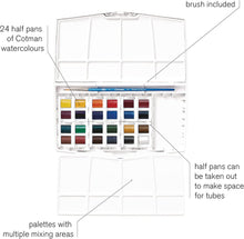Cargar imagen en el visor de la galería, Cotman Watercolor Travel Set 24pc