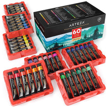 Charger l'image dans la galerie, Arteza - Watercolor Premium Artist Paint, 12ml Tubes - Set of 60