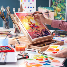 將圖片載入圖庫檢視器 ARTEZA - Pintura para acuarela, juego de 24 colores/tubos