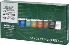 Cargar imagen en el visor de la galería, Winton Oil Color Basic Set, Ten 21ml Tubes