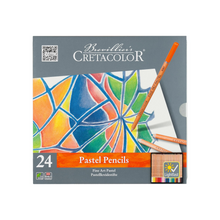 Cargar imagen en el visor de la galería, Fine Art Pastel Pencil Sets, 24-Pencil Set
