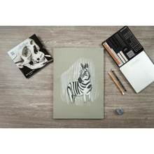 Load image into Gallery viewer, Skull Edition Black &amp; White Drawing Box Set, 25-Piece Box Set
