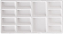 Carregar imagem no visualizador da galeria, MEEDEN Paleta de pintura de cerámica de 14 pocillos
