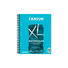 Cargar imagen en el visor de la galería, Canson - XL Watercolor Pads, 9&quot; x 12&quot; - Side Wire-Bound
