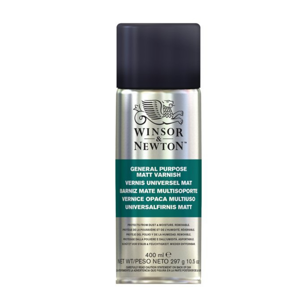Winsor & Newton Multi-Purpose Spray Varnish, 14 oz., Matte