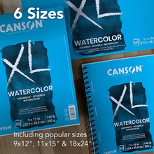Carregar imagem no visualizador da galeria, Canson - XL Watercolor Pads, 9&quot; x 12&quot;
