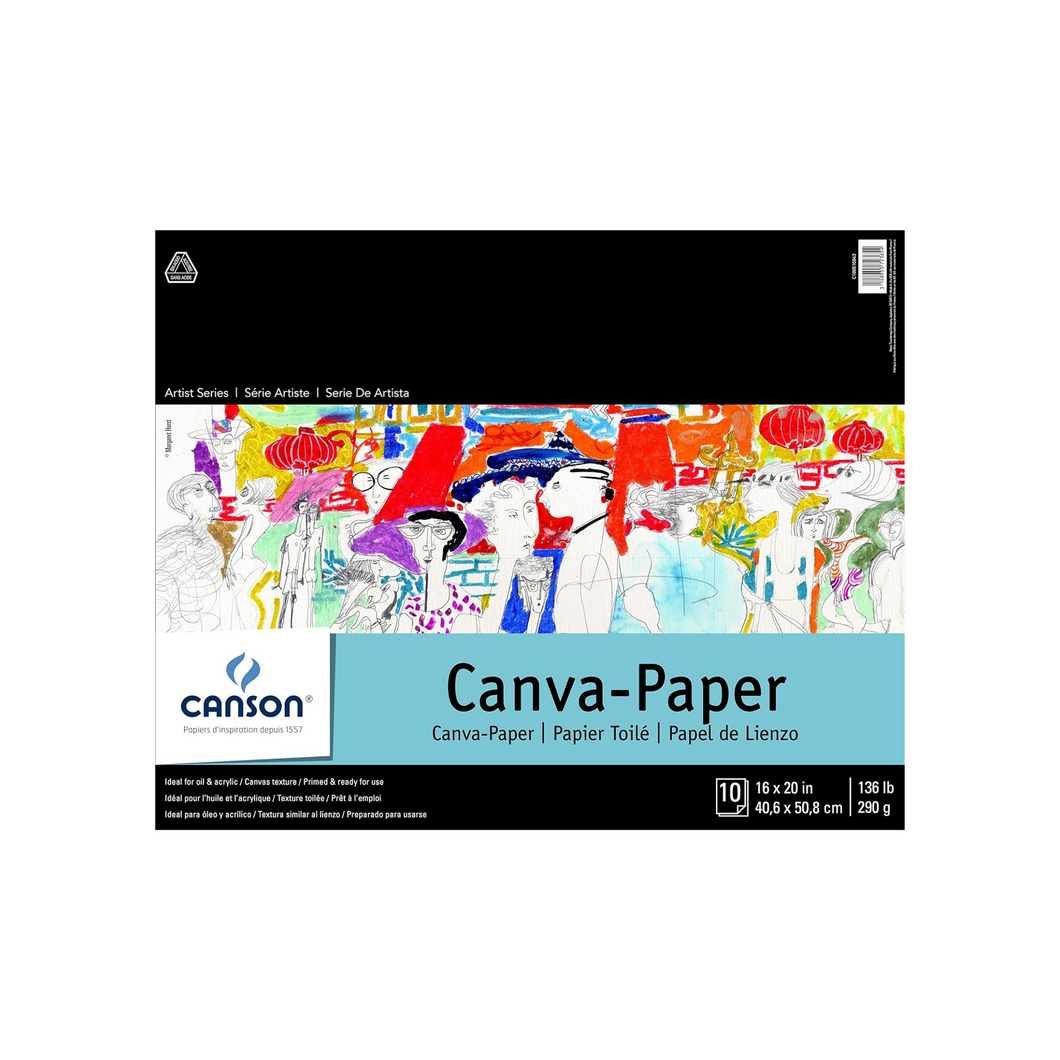 Artist Series Canva-Paper Pads, 16