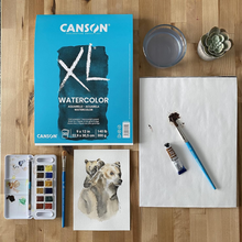 Cargar imagen en el visor de la galería, Canson - XL Watercolor Pads, 9&quot; x 12&quot;
