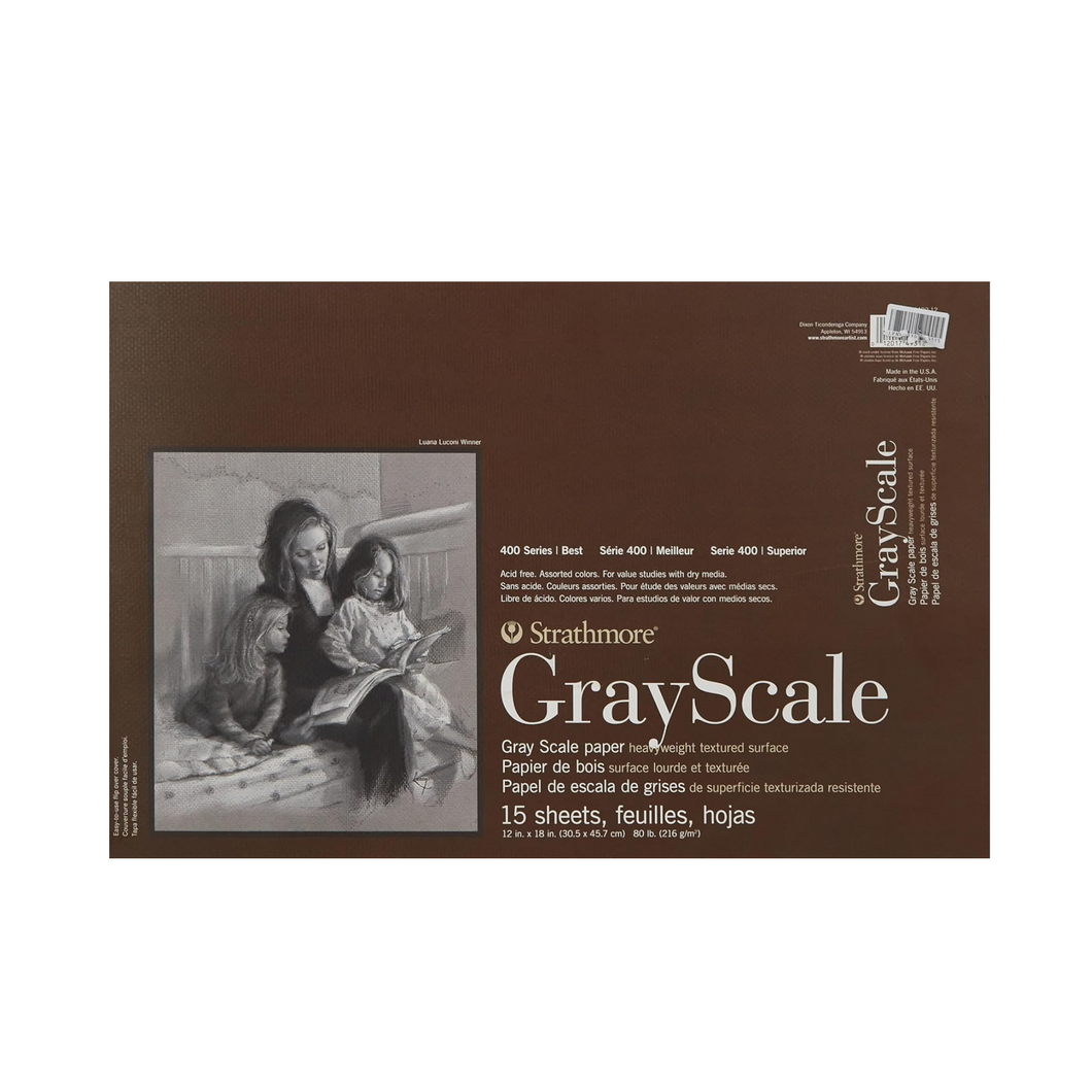 Strathmore Gray Scale Paper Pads, 12