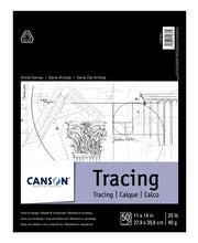 Load image into Gallery viewer, Canson - Artist Series Tracing Pads, 11" x 14" - 25 lb.
