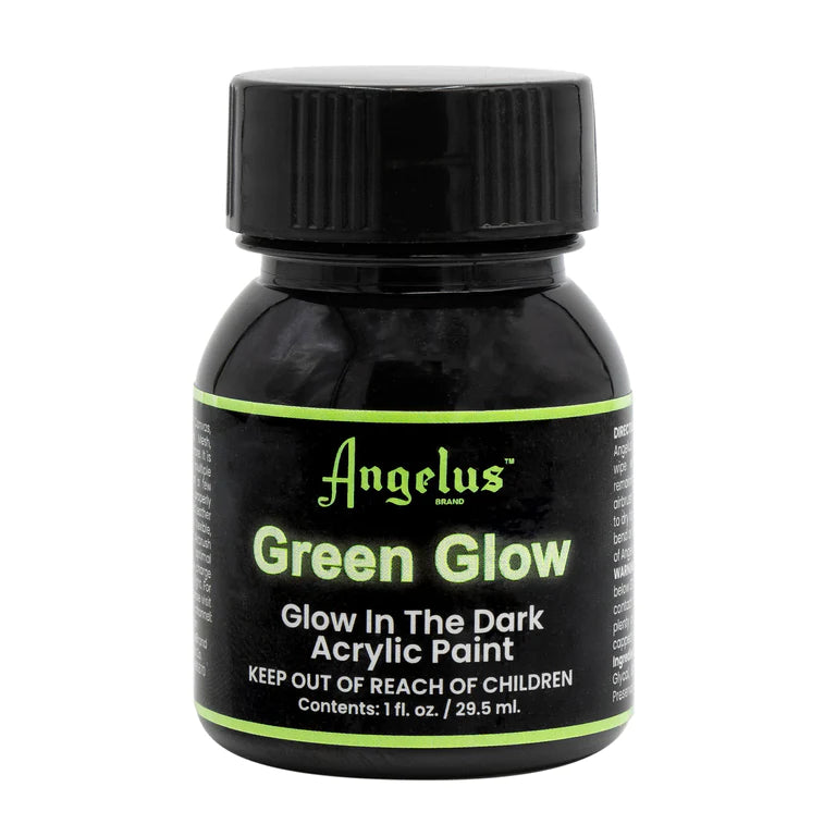 Glow In The Dark Green Glow Paint, 1 oz.