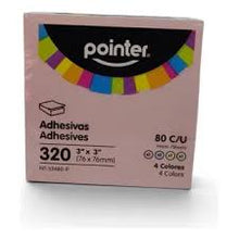 Charger l'image dans la galerie, POST TIP 3”x3” PASTEL 320pag, Pointer

