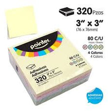 Charger l'image dans la galerie, POST TIP 3”x3” PASTEL 320pag, Pointer
