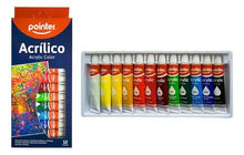 Carregar imagem no visualizador da galeria, Pintura Acrílica de 12 colores, Pointer Artpro
