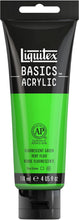 Carregar imagem no visualizador da galeria, BASICS Acrylic Colors, 118ml (4 oz.) Tubes, Fluorescent
