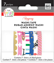 Charger l&#39;image dans la galerie, HP COLORFUL RONGRONG WASHI TAPE
