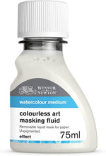 Load image into Gallery viewer, Winsor &amp; Newton Watercolor Mediums - Colorless Art Masking Fluid, 75 ml bottle
