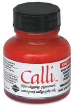 Cargar imagen en el visor de la galería, Daler ROWNEY - Calli CALLIGRAPHY INK 1OZ SCARLET
