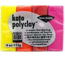 Cargar imagen en el visor de la galería, Kato Polyclay 4-Color Sets, Warm Colors

