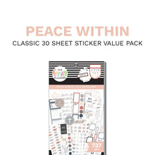 Cargar imagen en el visor de la galería, Peace Within Classic Value Pack Stickers

