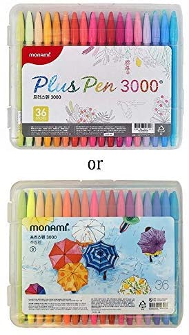 MONAMI Plus Pen 3000  paquete de 36