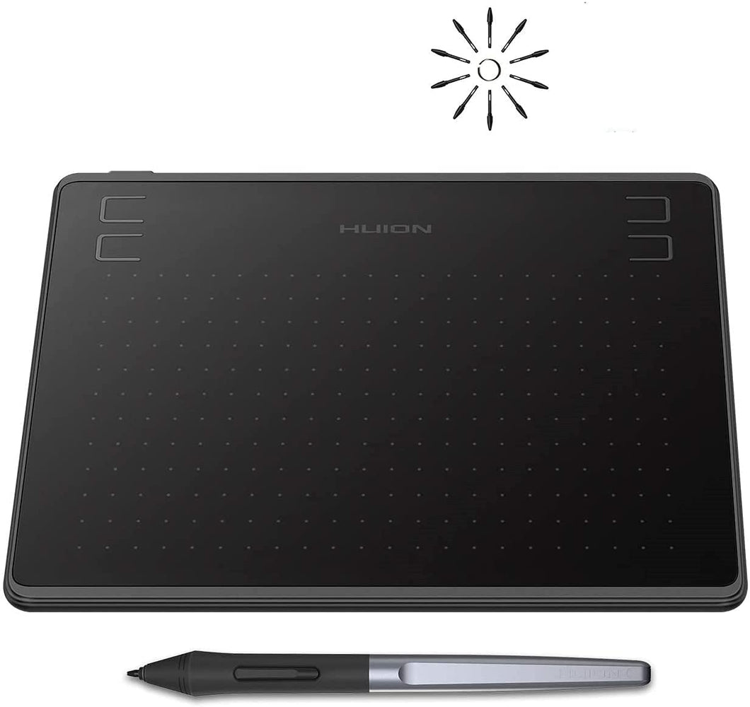 HUION HS64 Graphic Drawing Tablet with Stylus Pen 