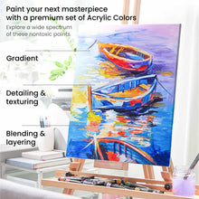 Cargar imagen en el visor de la galería, ARTEZA - Pintura acrílica, juego de 60 colores
