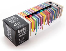 將圖片載入圖庫檢視器 Liquitex - BASICS Acrylics  set de 48 tubos (22ml)
