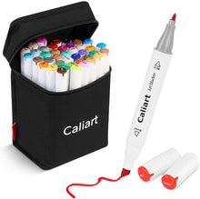 Load image into Gallery viewer, Caliart - 40colors Alcohol Markers for Artists
