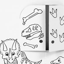 Cargar imagen en el visor de la galería, Easy Playhouse Dinosaur House - Casa de cartón para pintar
