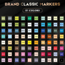 Cargar imagen en el visor de la galería, Caliart - Marcadores a base de alcohol de 81 colores
