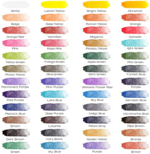 Charger l&#39;image dans la galerie, Emooqi - Juego de pintura de acuarela 42 colores premium
