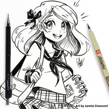 Carregar imagem no visualizador da galeria, Sakura Pigma Manga-Comic  Pro Set of 8
