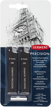 Cargar imagen en el visor de la galería, Derwent Precision Mechanical Pencil Leads, .7mm Refill Sets 6 Pkgs
