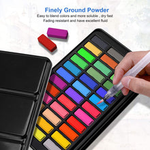 Load image into Gallery viewer, Emooqi Watercolor Paint Set with 36 Colors 
