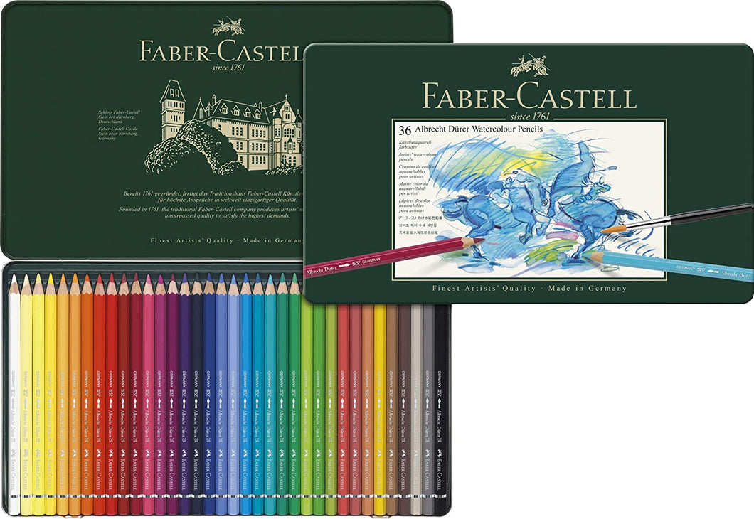 Faber-Castel Albrecht Durer Artist set de 36 Lápices de acuarela paquete